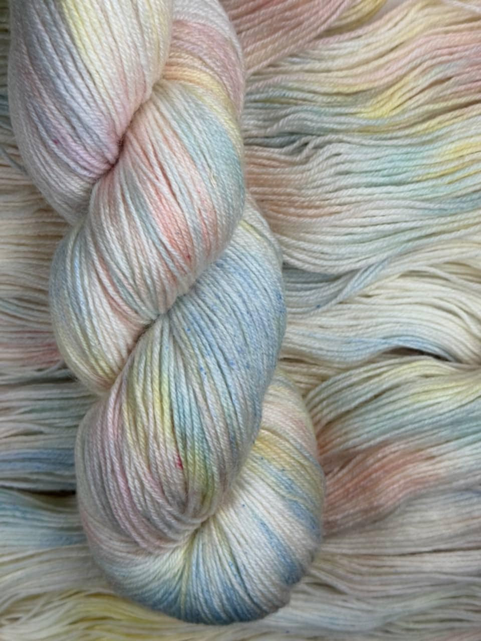 Hand dyed sock yarn 420m