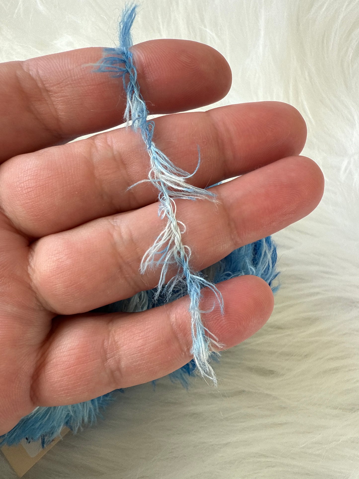 Hand dyed yarn 💙 Colour: “Blueberry Dream”