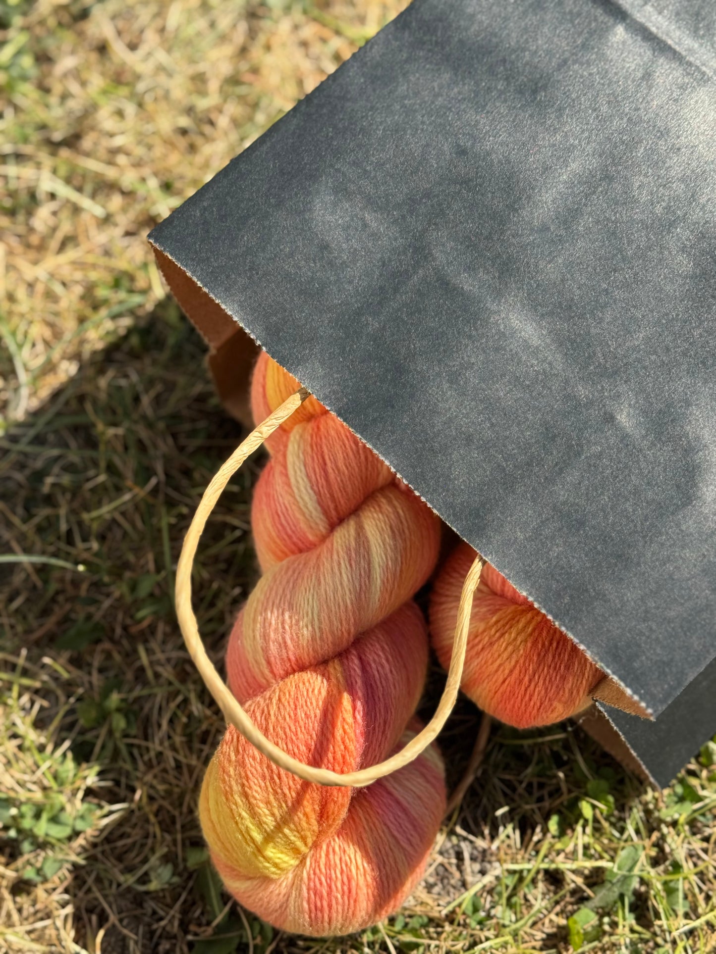Shetland Wool Yarn – Hand Dyed, Fingering Weight, 100g Skein
