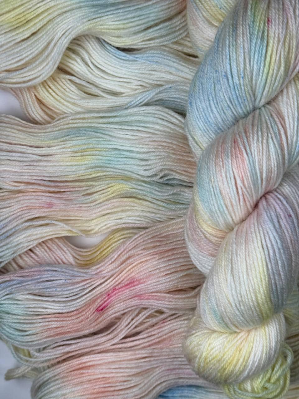 Hand dyed sock yarn 420m