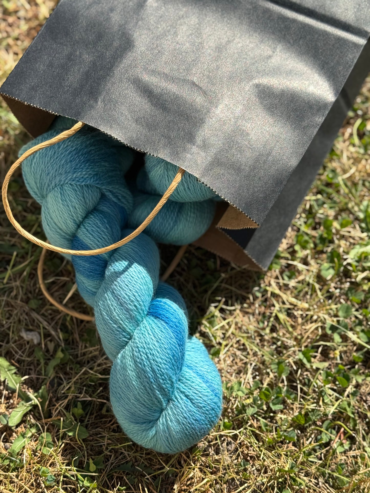 Shetland Wool Yarn – Hand Dyed, Fingering Weight, 100g Skein
