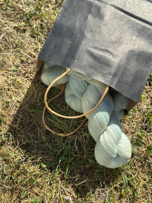 Shetland Wool Yarn – Hand Dyed, Fingering Weight, 100g Skein
