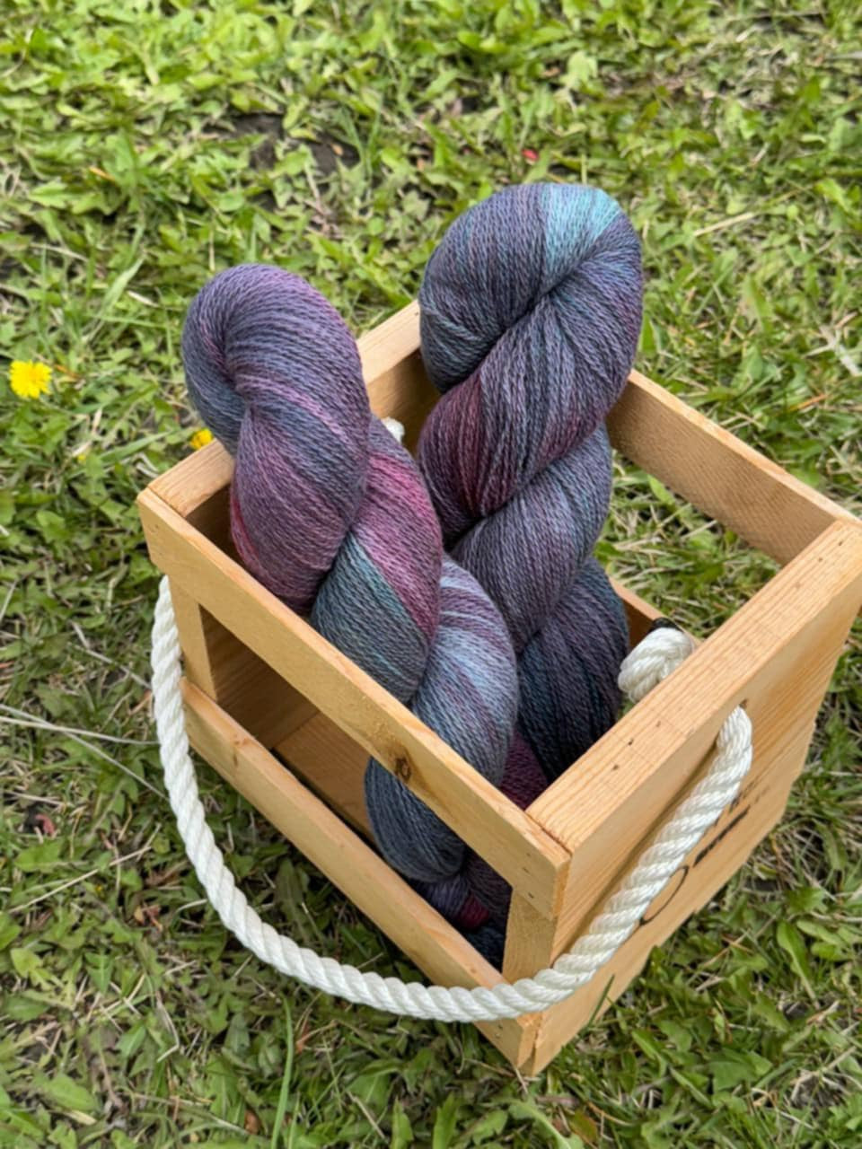 Luxurious Hand-Dyed Yarn – Merino & Cashmere Blend