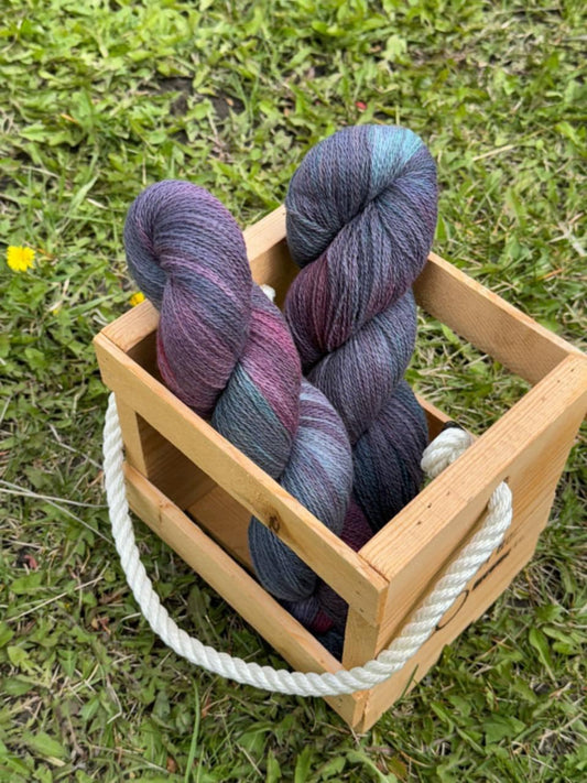 Luxurious Hand-Dyed Yarn – Merino & Cashmere Blend