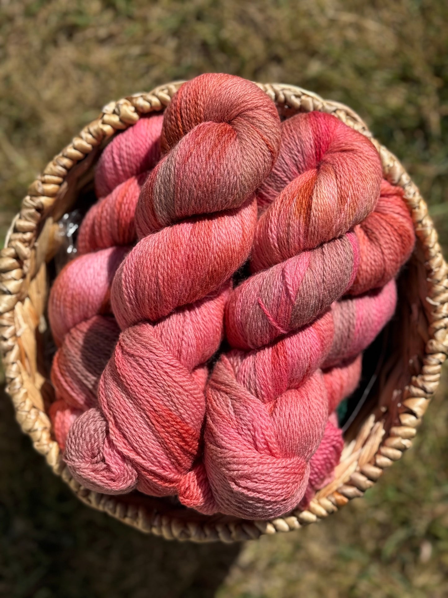 Shetland Wool Yarn – Hand Dyed, Fingering Weight, 100g Skein