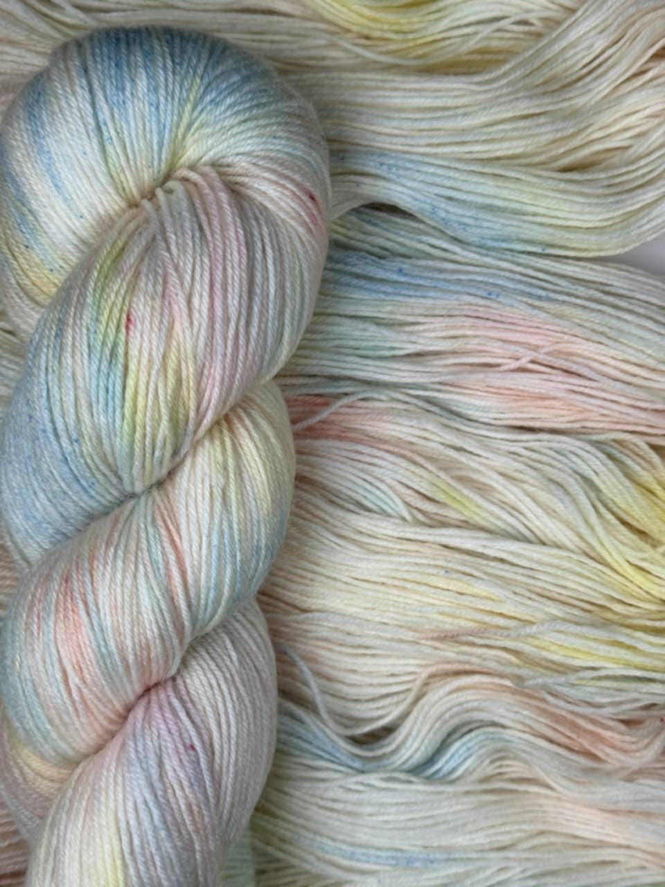 Hand dyed sock yarn 420m