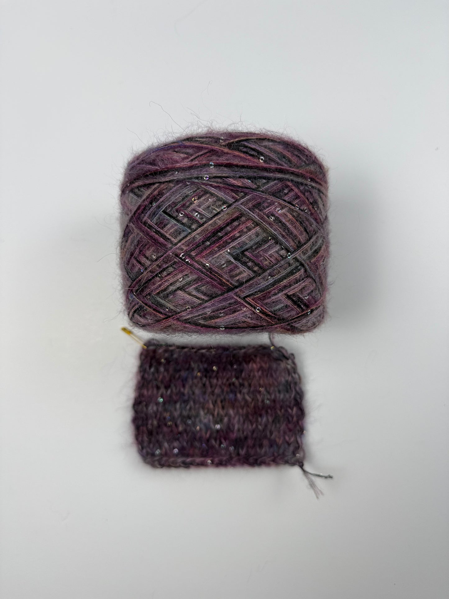 Mohair Sequin Blend