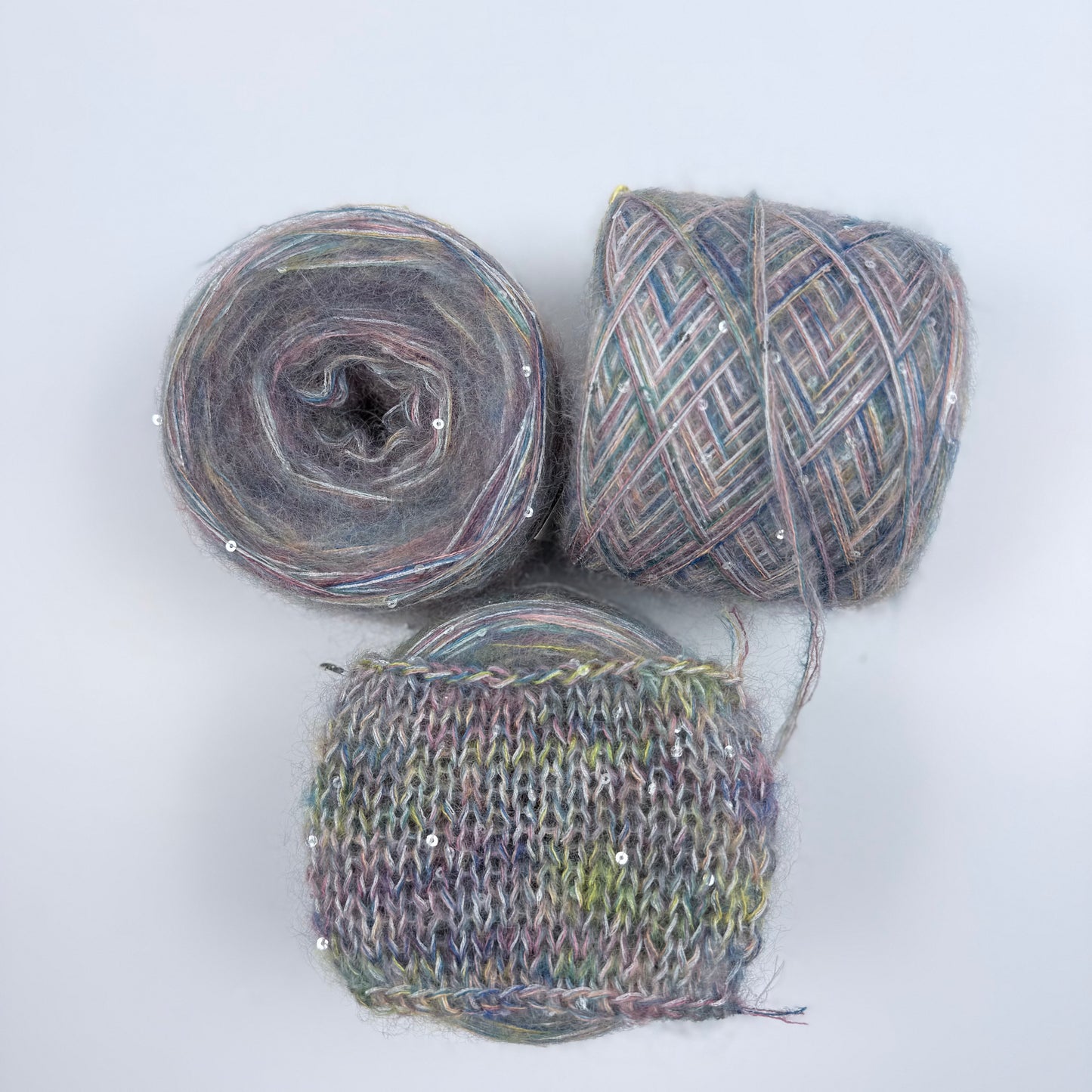Mohair Sequin Blend