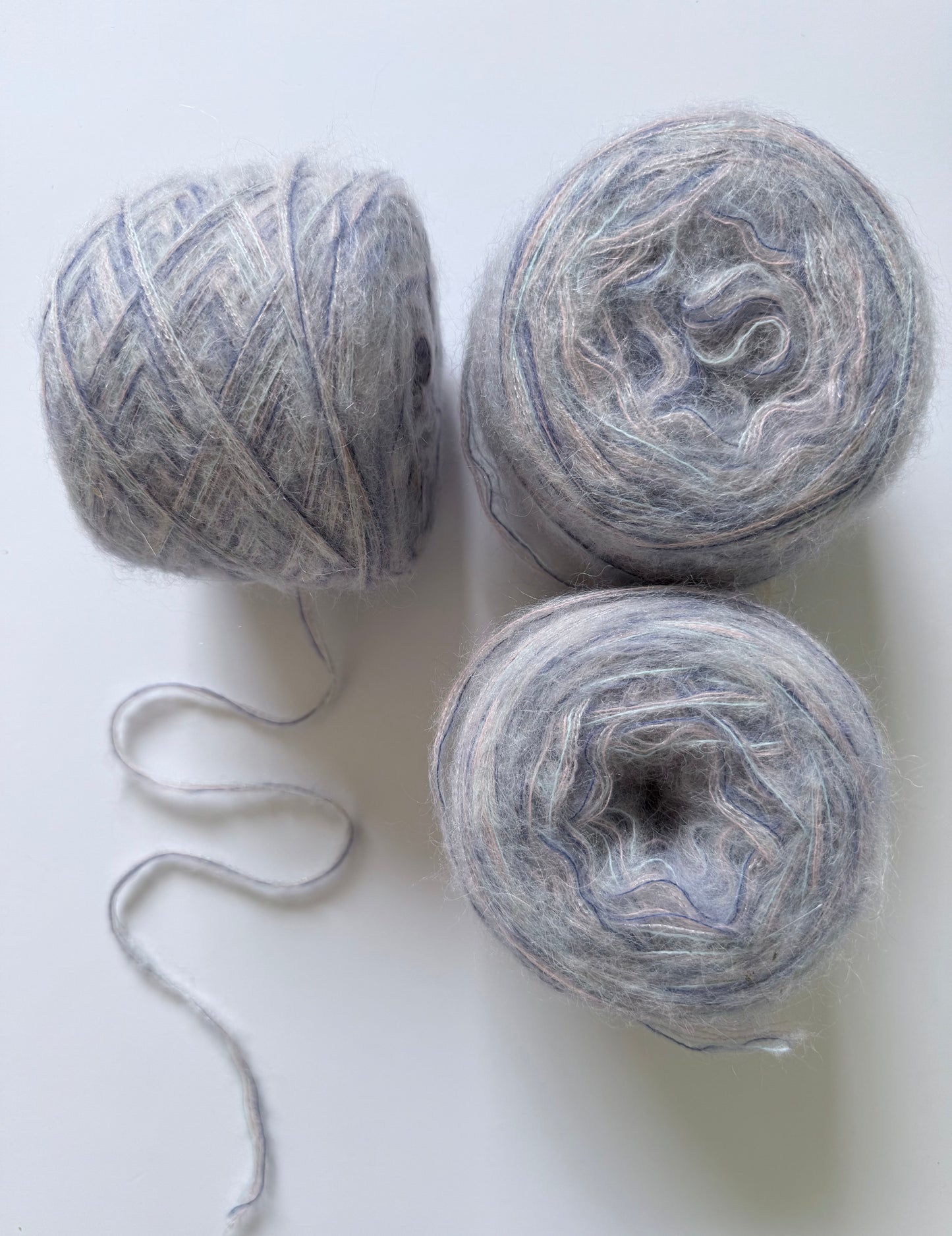Silver Blush — Alpaca, Merino & Super Kid Mohair | ✨ CLEARANCE SALE — LIMITED QUANTITY 300g Sweater Set