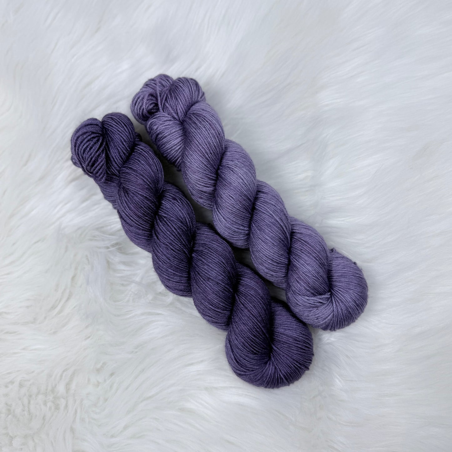 Hand Dyed Sock Yarn Set | Fingering Weight Merino Nylon | 2×100g