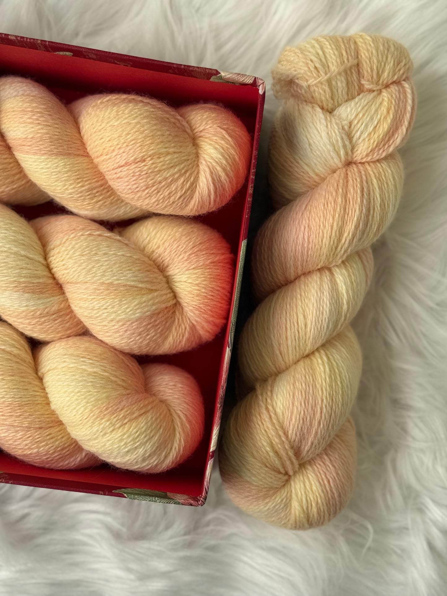 Hand-Dyed Shetland Wool – Fingering Weight, 100% Natural Wool