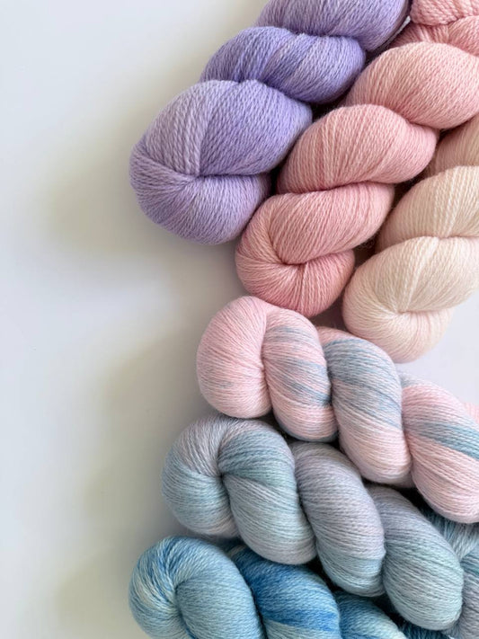 Hand-Dyed Shetland Wool | Set