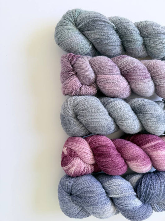 Hand-Dyed Shetland Wool | Set