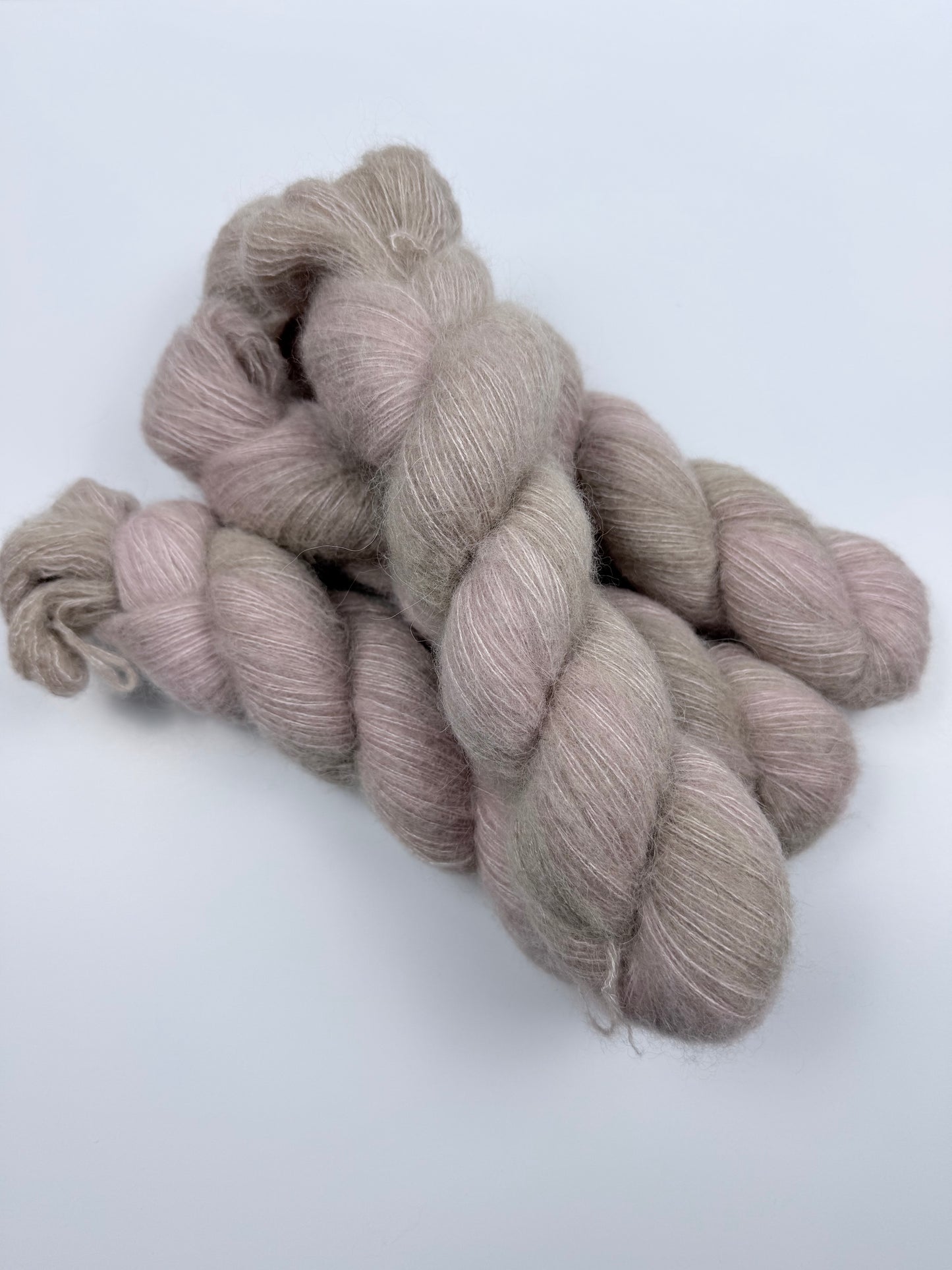 Hand Dyed Alpaca Silk Mohair Lace Yarn | 60% Baby Alpaca | 500m / 50g