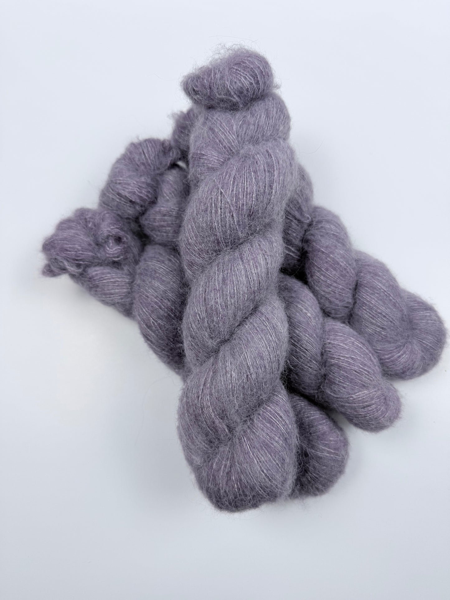 Hand Dyed Alpaca Silk Mohair Lace Yarn | 60% Baby Alpaca | 500m / 50g