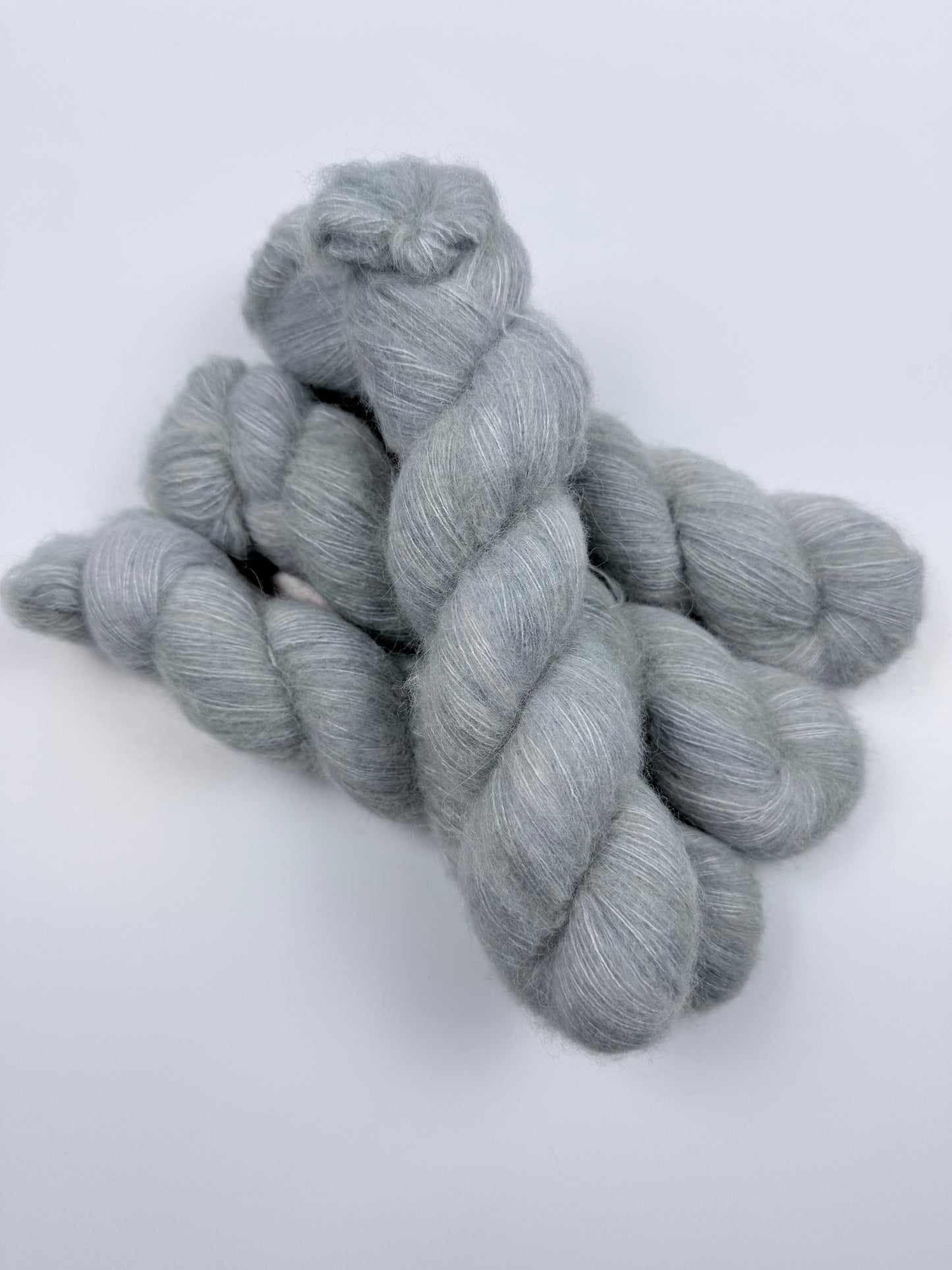 Hand Dyed Alpaca Silk Mohair Lace Yarn | 60% Baby Alpaca | 500m / 50g