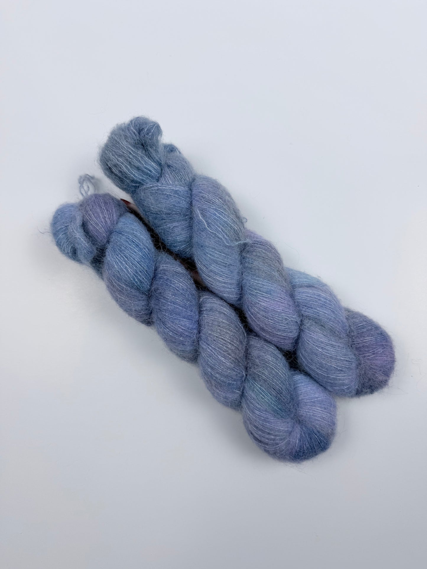 Hand Dyed Alpaca Silk Mohair Lace Yarn | 60% Baby Alpaca | 500m / 50g