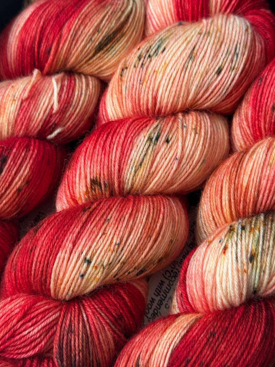 Hand Dyed Sock Yarn Merino Nylon 100g 400m