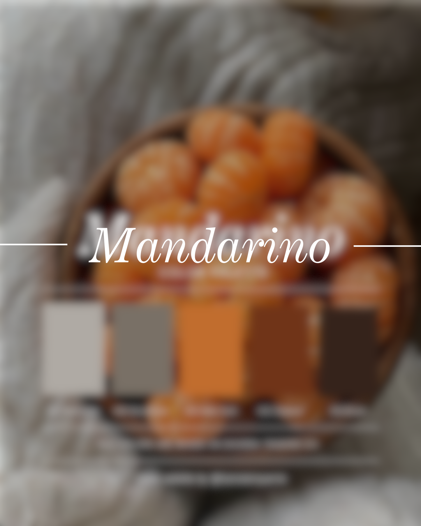 Mandarino – Citrus Color Inspiration Palette (Digital Images)