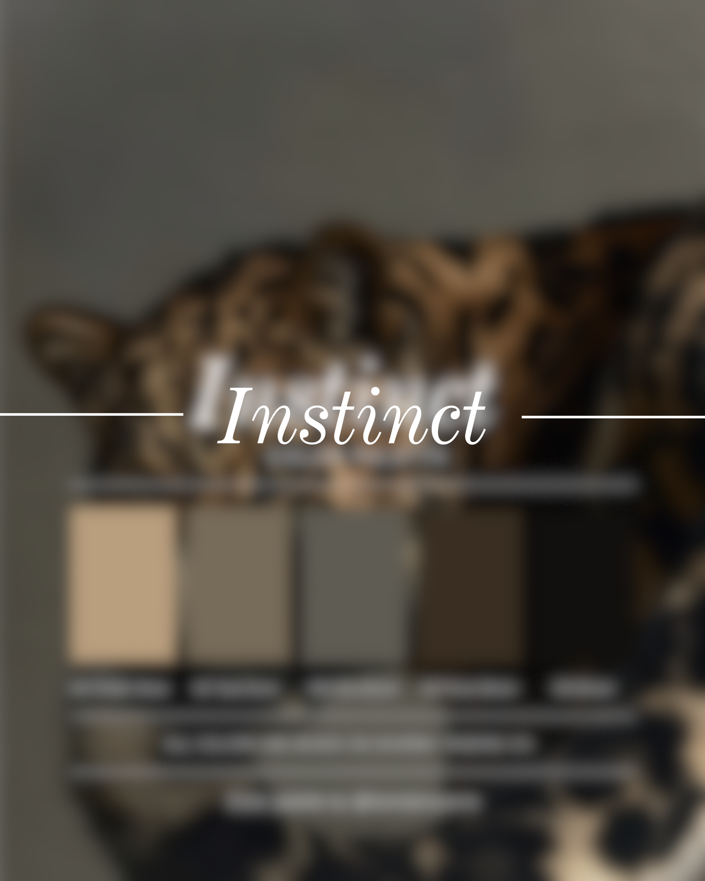 Instinct – Yarn Dye Color Inspiration Palette (Digital)