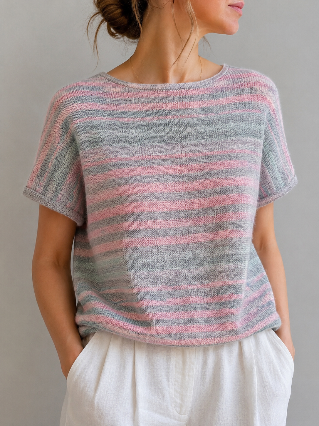 Linen/silk chain