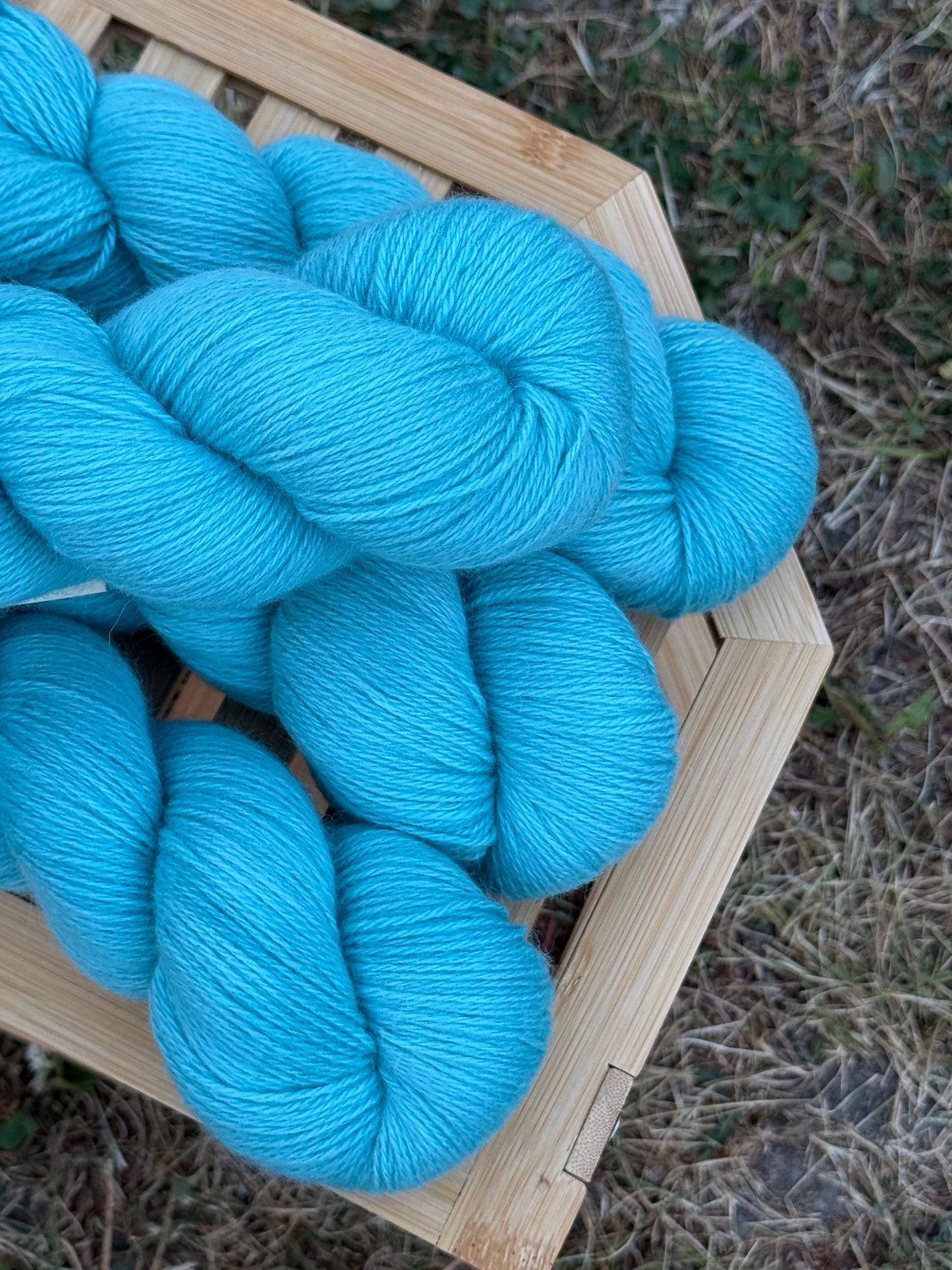 Hand dyed yarn KIDWOOL