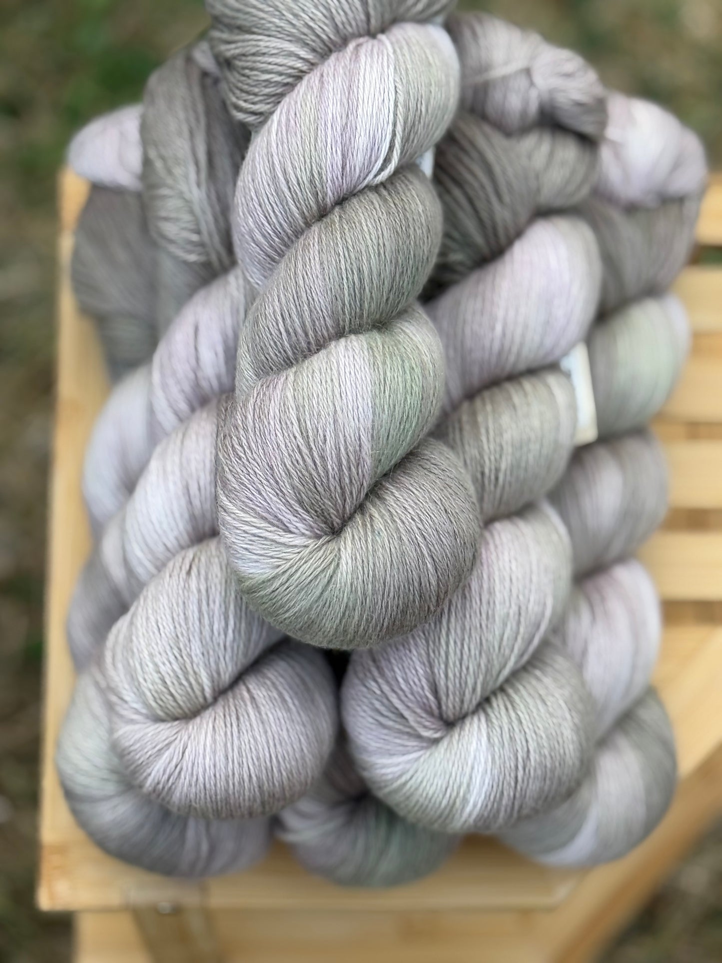 Hand dyed yarn KIDWOOL
