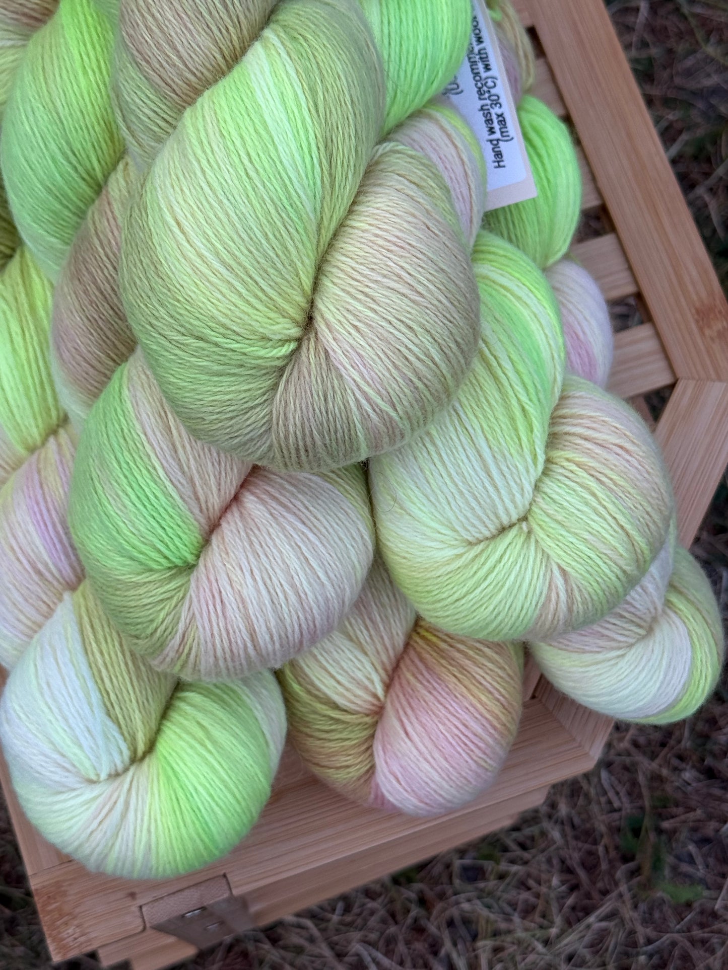 Hand dyed yarn KIDWOOL