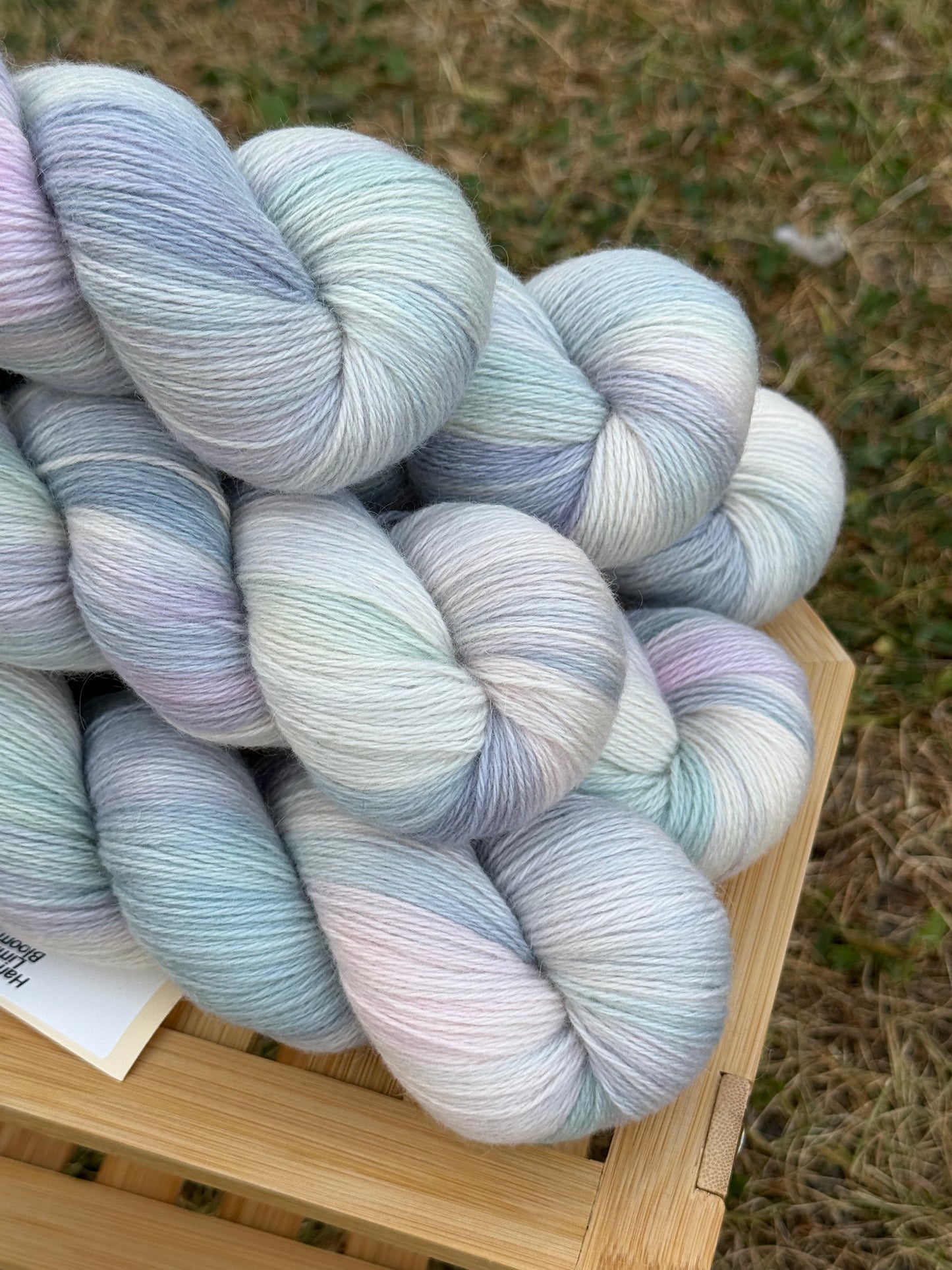 Hand dyed yarn KIDWOOL
