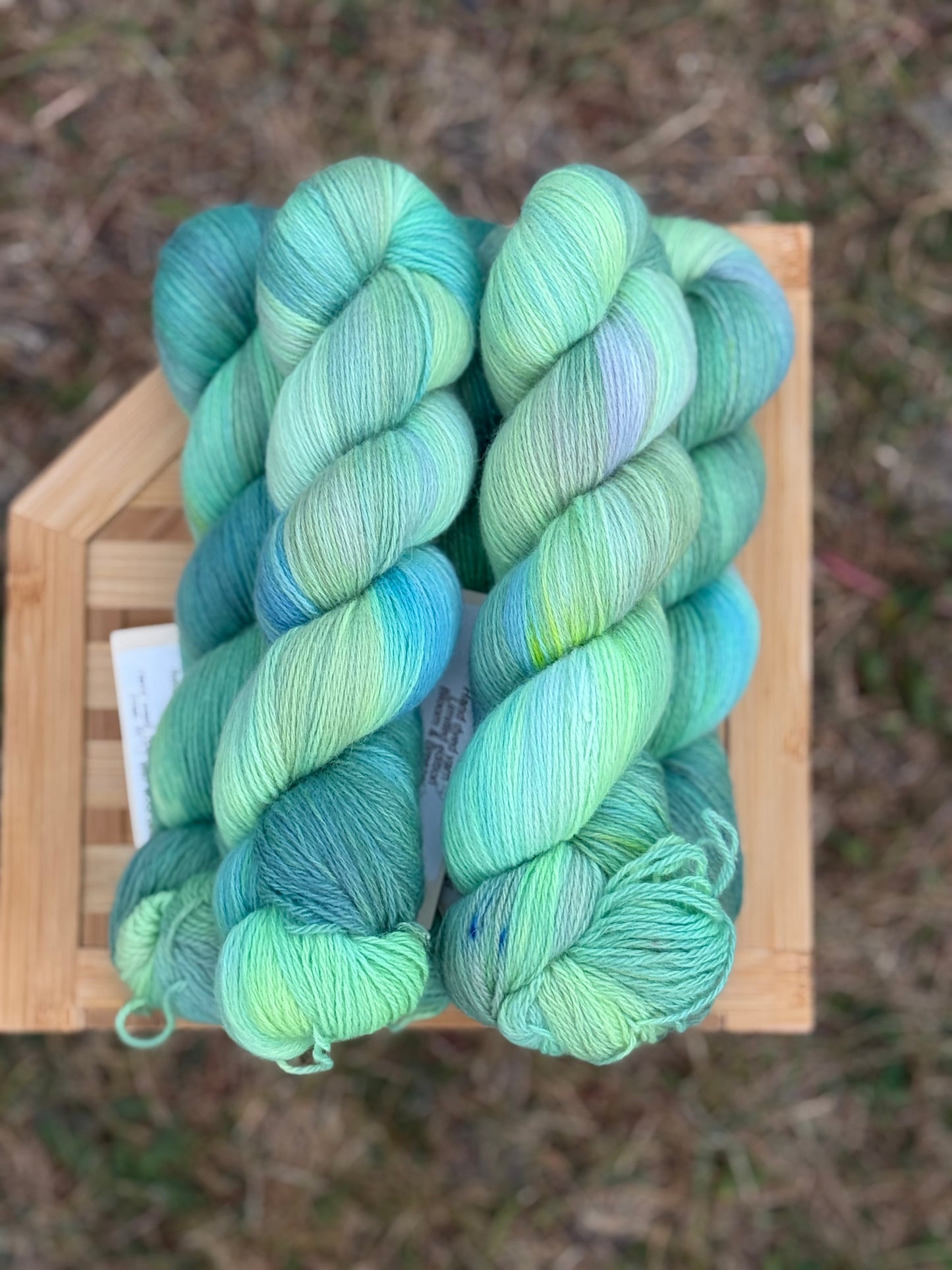 Hand dyed yarn KIDWOOL