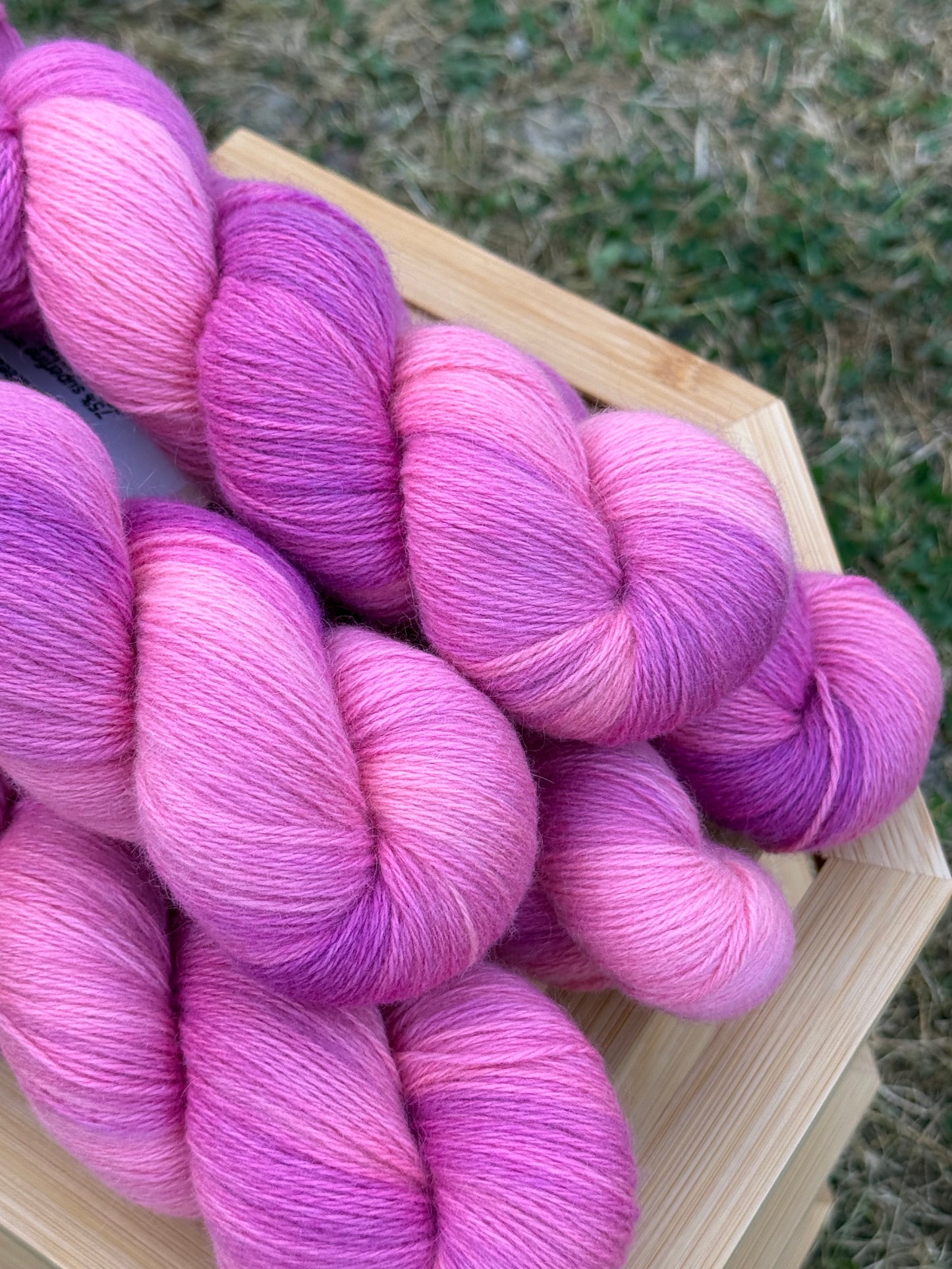 Hand dyed yarn KIDWOOL