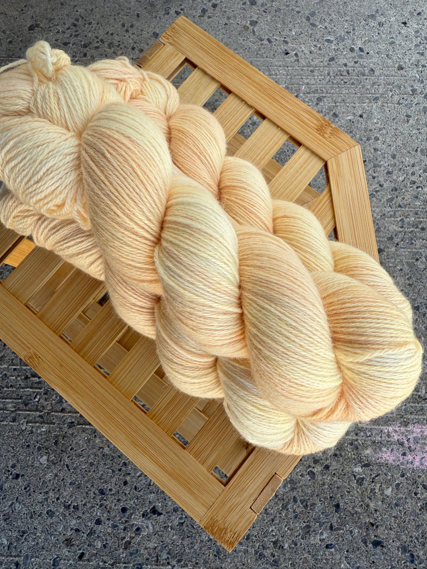 Hand dyed yarn KIDWOOL