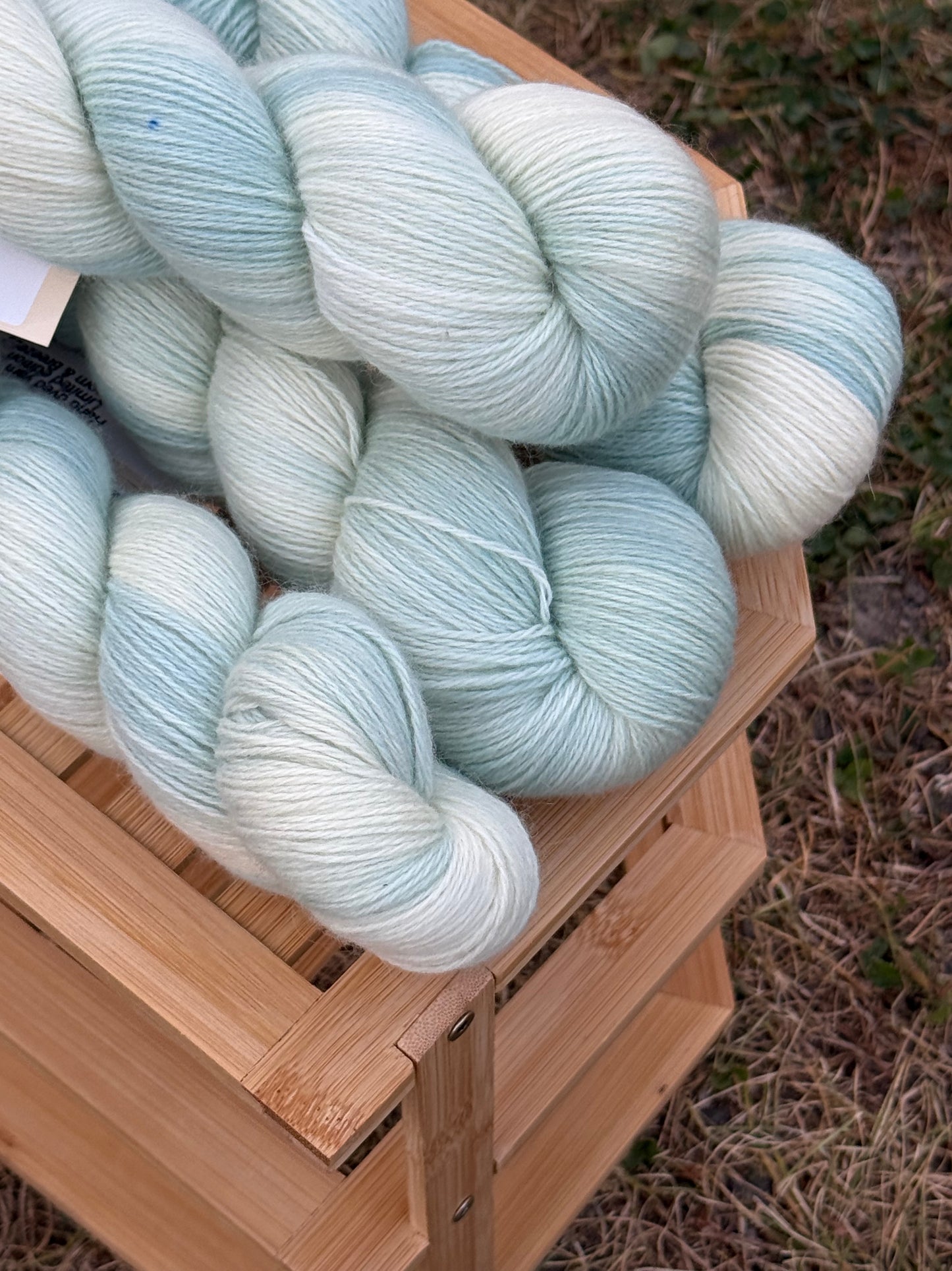 Hand dyed yarn KIDWOOL