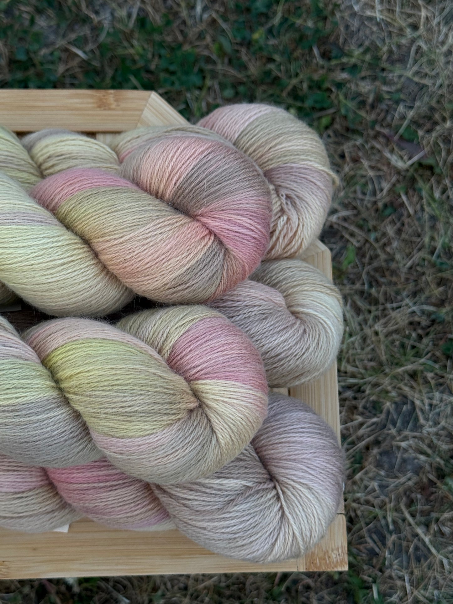 Hand dyed yarn KIDWOOL