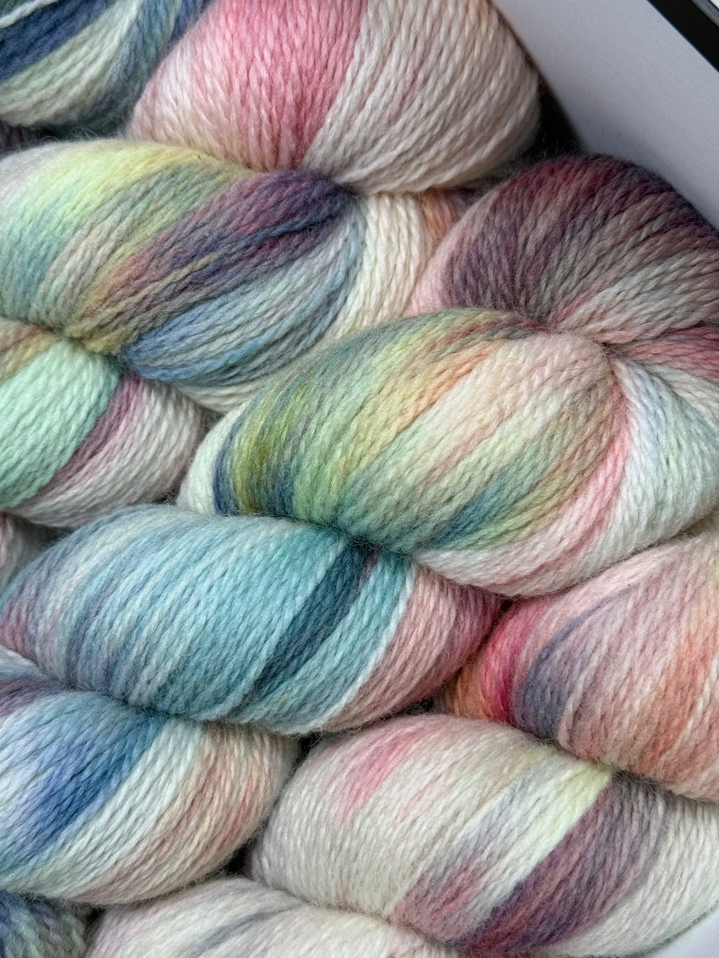 Hand-Dyed Shetland Wool