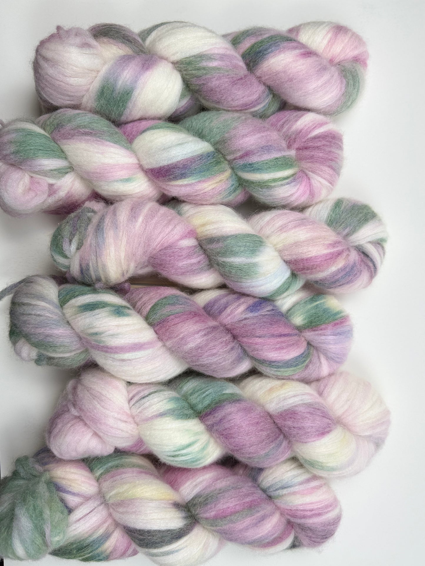 Hand Dyed Yarn · Petal Whisper

Veil of Air · Baby Alpaca Blend
