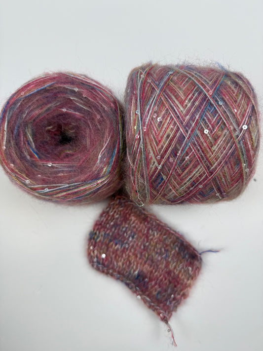 Mohair Sequin Blend