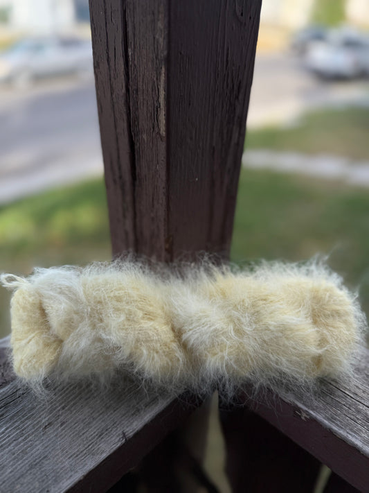 Baby alpaca /merino/nylon hand dyed yarn