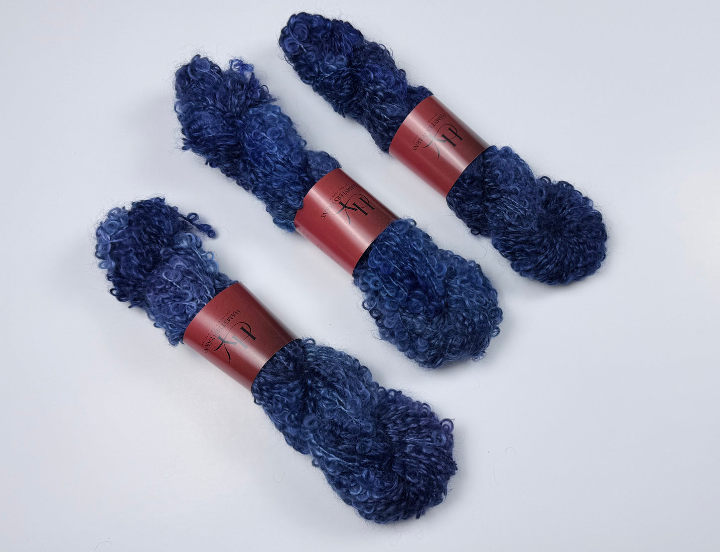 Hand dyed yarn super kid mohair-merino ~ 70m/100g