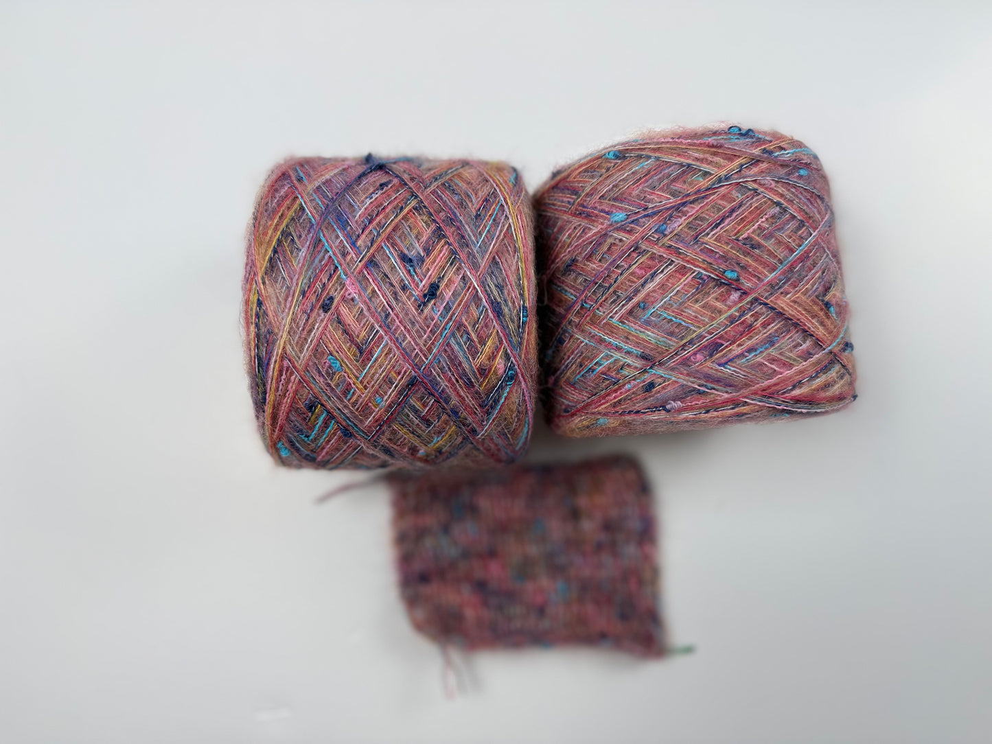Dusty Confetti Mohair Blend