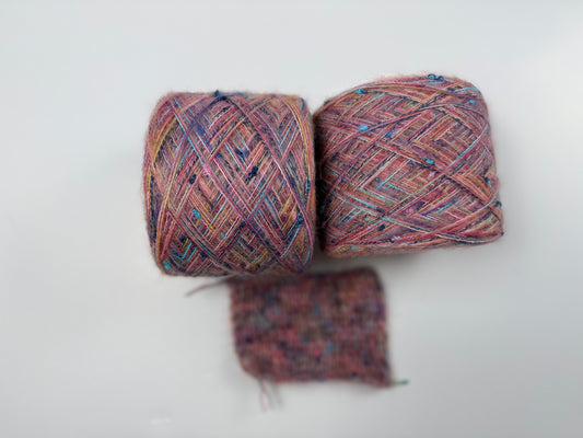 Dusty Confetti Mohair Blend