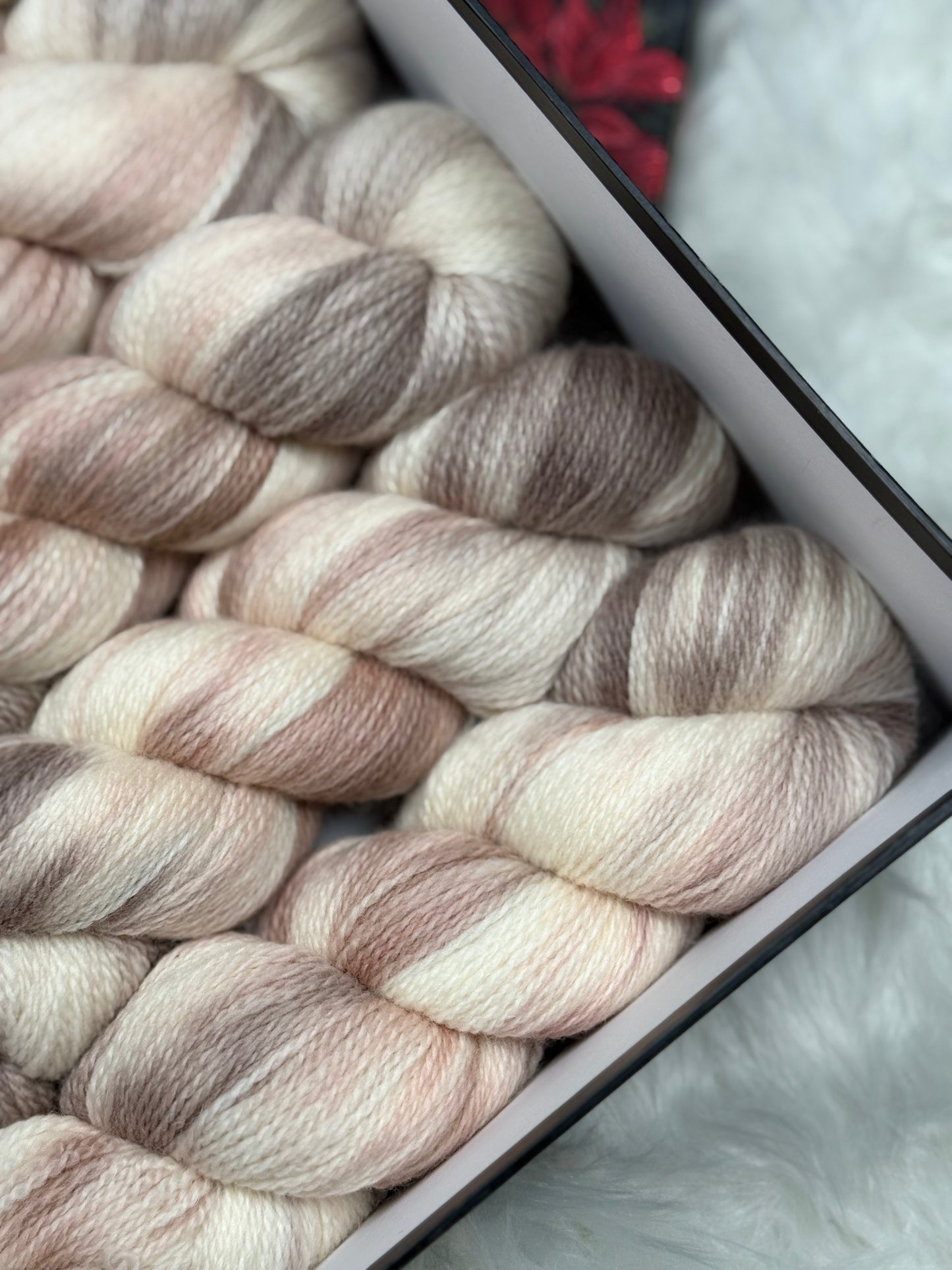 Hand-Dyed Shetland Wool