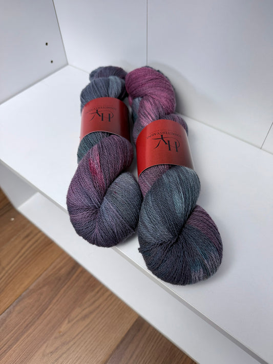 Hand-Dyed Yarn – Merino & Cashmere Blend
