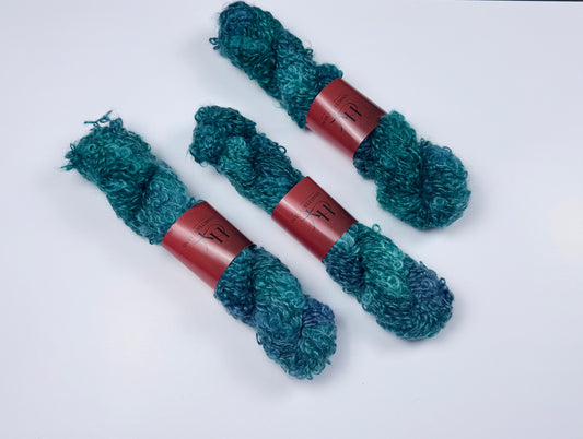 Hand dyed yarn super kid mohair-merino ~ 70m/100g