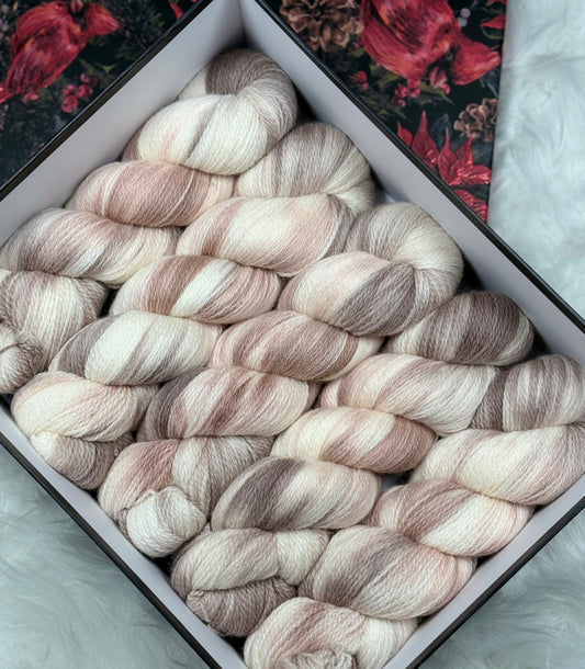 Hand-Dyed Shetland Wool