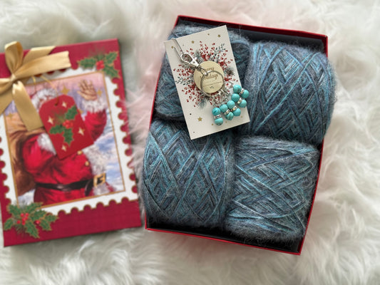 🌫️ Frosted Lagoon — Limited Edition Yarn Mix Set (2 only)