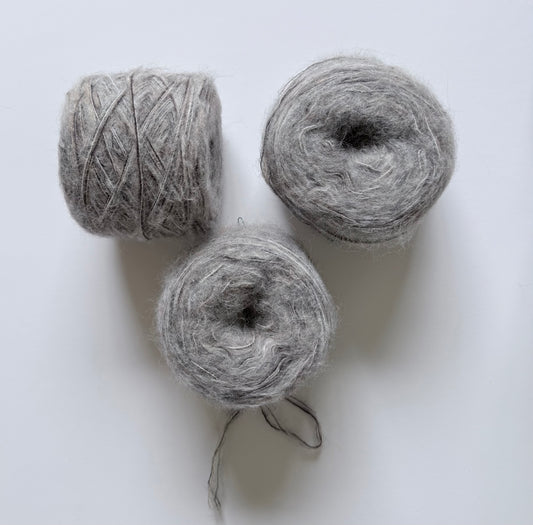 Silver Haze — Alpaca, Merino & Super Kid Sweater Set | SALE 300g

CLEARANCE SALE — LIMITED QUANTITY