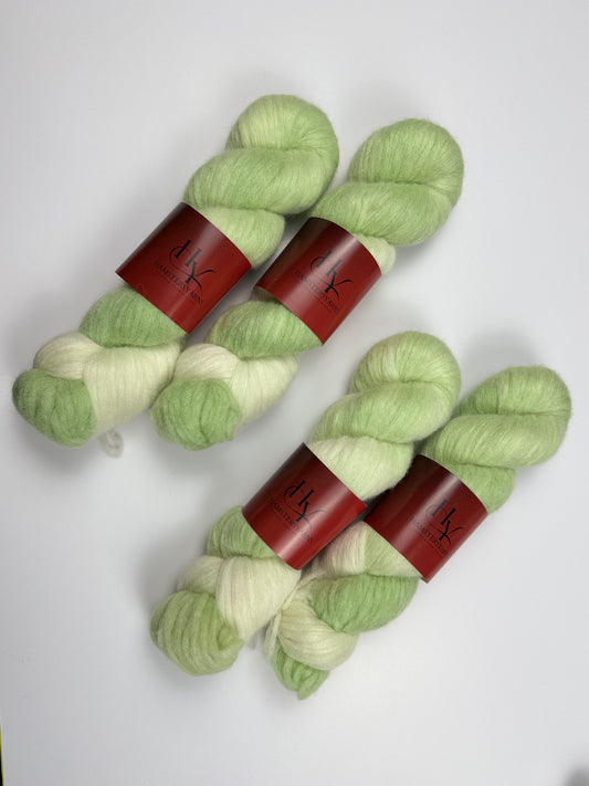 Green Glow• Veil of Air • Baby Alpaca Blend