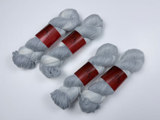 Arctic Whisper• Veil of Air • Baby Alpaca Blend