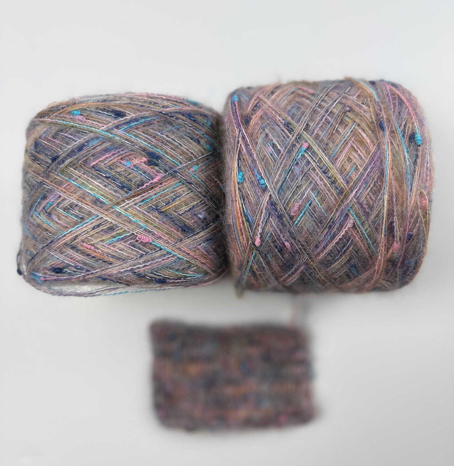 Dusty Confetti Mohair Blend